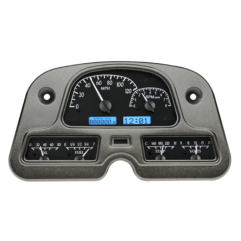 Dakota Digital 1962-84 Toyota FJ40 VHX System, Black Alloy Style
